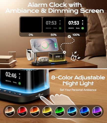 Meifigno 25W 5 in 1 Charging Station for Galaxy S26 | Wireless Charger - Image 6