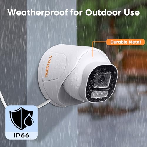 TIGERSECU 5MP Wide Angle Dome Security Camera for TV | Smart Home - Image 6