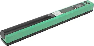 Ymiko A4 Document Scanner Portable High Resolution 900 DPI Multifunctional Handheld Image Scanner for Home Office Banking Library (Green)
