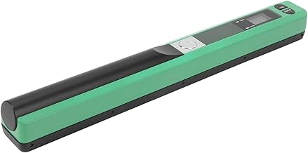 Ymiko A4 Document Scanner Portable High Resolution 900 DPI Multifunctional Handheld Image Scanner for Home Office Banking Library (Green) - Image 1