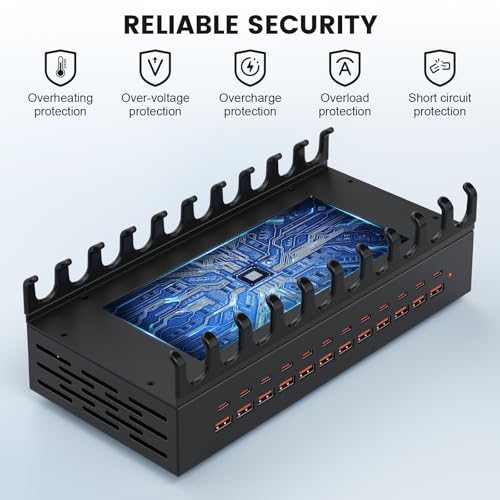 USB Charging Station 300W 24 Ports, Smart Power Dist | Charging & Powe - Image 5