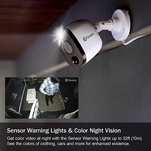 Swann Add-On DVR Bullet Security Camera System with | Smart Home - Image 7