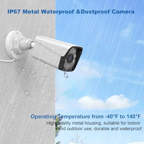 H.265+ Wired Security Camera DVR Kit System with AI | Smart Home - Image 5