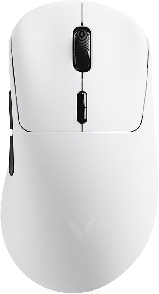Rapoo VT3 Gen-2 Wireless Gaming Mouse, True 8K Wireless Polling Rate, 53g Lightweight, Up to 750 Hr Battery, Nordic nRF54L15 MCU, 100-Million Mechanical Switch, 10 Programmable Buttons, Macro Enabled