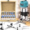 TwoWin Router Tool, 110V-120V 800W Compact Wood Router Tool for Woodworking