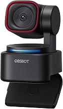 OBSBOT Tiny 3 Lite AI-Powered Spatial Audio 4K Webcam - Compact AI Tracking