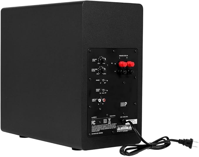 Monoprice CSW-8 8in 100 Watt Compact Subwoofer