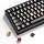 dagaladoo Keyboard keycaps Set, Double Shot PBT keycaps,Cherry Profile Custom Key caps 60 65 75 Percent for Cherry-mx 61/66/68/75/87 Retro Mechanical Keyboard,Black Poker Metal Coating