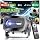 Projector with WiFi and Bluetooth, Electric Focus & Vertical Keystone, 1080P HD 4K Support, Smart Projector with Built-in Streaming Apps, Portable Projector for Outdoor & Home Movie