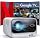 4K Google TV Projector, 1500 ANSI Lumens, 6D Auto Focus & Keystone, 20W Speakers Wifi and Bluetooth Projector for iPhone/Android,Outdoor Movie Projector for Netflix & YouTube, Supports 1000+ Apps