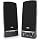Cyber Acoustics CA-2014 2.0 Computer Speakers, 4W, Stereo Sound