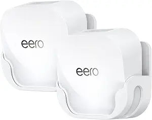 XLTTYWL® Wall Mount Kit for eero 7 WiFi 7 Mesh Router, White, 2 Pack