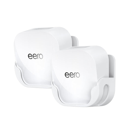 XLTTYWL® Wall Mount Kit for eero 7 WiFi 7 Mesh Router, White, 2 Pack