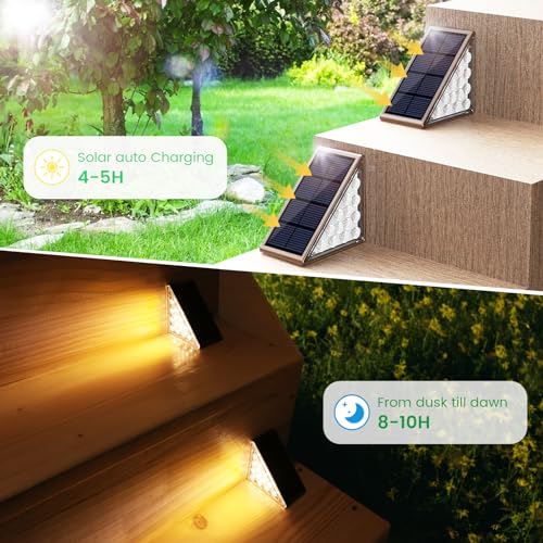 Solar Step Lights 12-Pack — IP67 Waterproof Outdoor Safety - Image 3