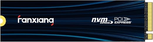 fanxiang 1TB NVMe SSD PCIe Gen 4 Gaming SSD for PS5, Up to 7000MB/s M.2 2280 SSD Compatible with PS5 Storage Expansion, Internal Solid State Drive for Gamers, Professionals, Creators S880E