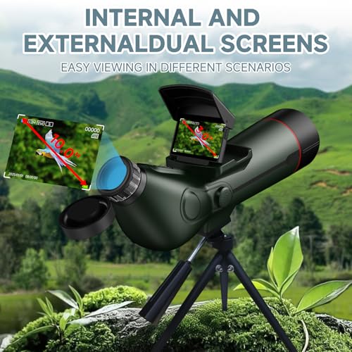 Smart Telescope,Refractor Auto-Focus Portable Digital Electronic Telescopes