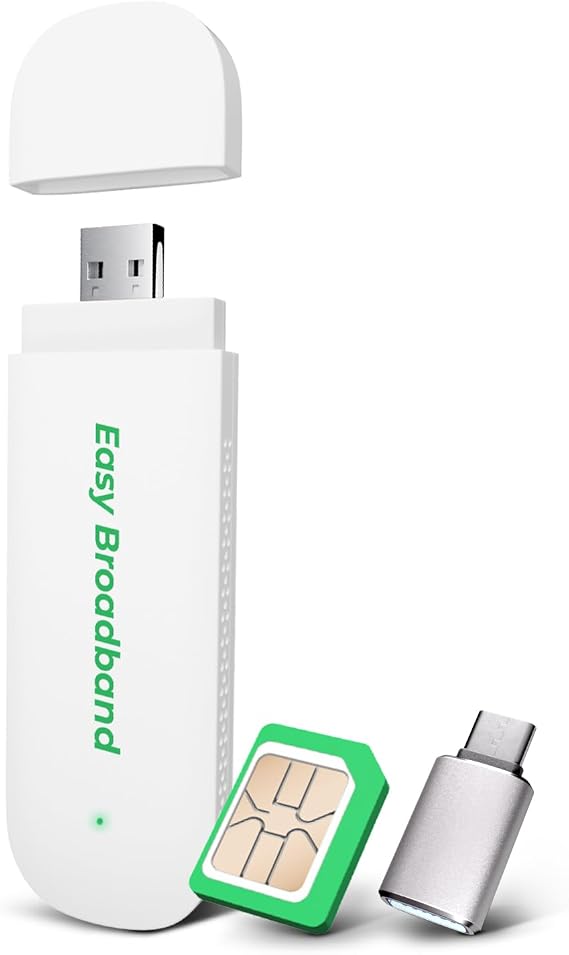 EIOTCLUB 4G LTE USB WiFi 6 Dongle Mobile Hotspot High-Speed for US+CA+MX+LA