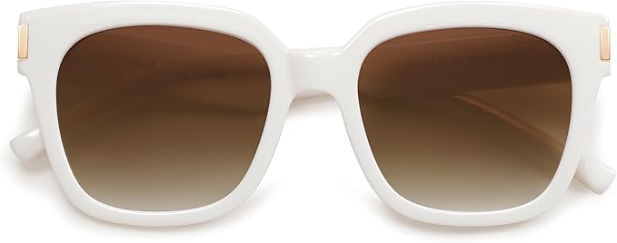 SOJOS Polarized Sunglasses for Women Men Trendy Square Large Sun Glasses SJ2149