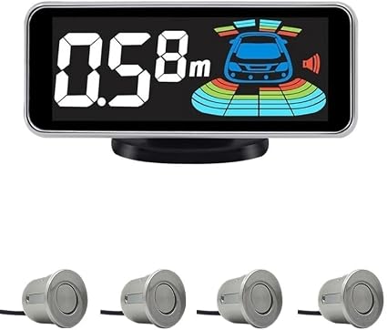 Sensor Kit Light up Monitor Detector Assistant (4 sensors/Silver sensors)