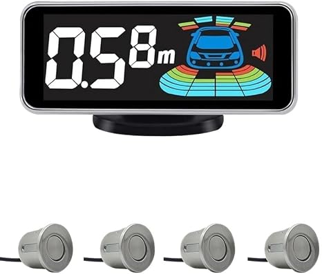 Sensor Kit Light up Monitor Detector Assistant (4 sensors/Silver sensors)