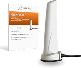 Poynting OMNI-280 Omnidirectional Wideband Cellular Desktop Antenna | SISO | 4G LTE | WiFi 2.4 GHz | 698-3800 MHz | Band 71 (1 Meter Cable) - Image 1