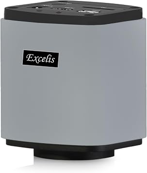 Accu-Scope Excelis Microscope Camera, HD Lite - 1080p HD Resolution - 5 Megapixel Image & 15 FPS Video Capture - HDMI/USB 2.0 Outputs - Color Microscopy Camera