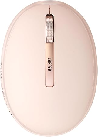 LOFREE Pudding Dual Mode Wireless Mouse with 5 Adjustable DPI Levels, Rechargeable, Office, for Windows, MacOS, iOS, Android, Compatible with PC, Mac, Laptop（Foundation）
