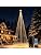 10FT Outdoor Christmas Cone Tree Lights, 430 LED Warm White Light Show