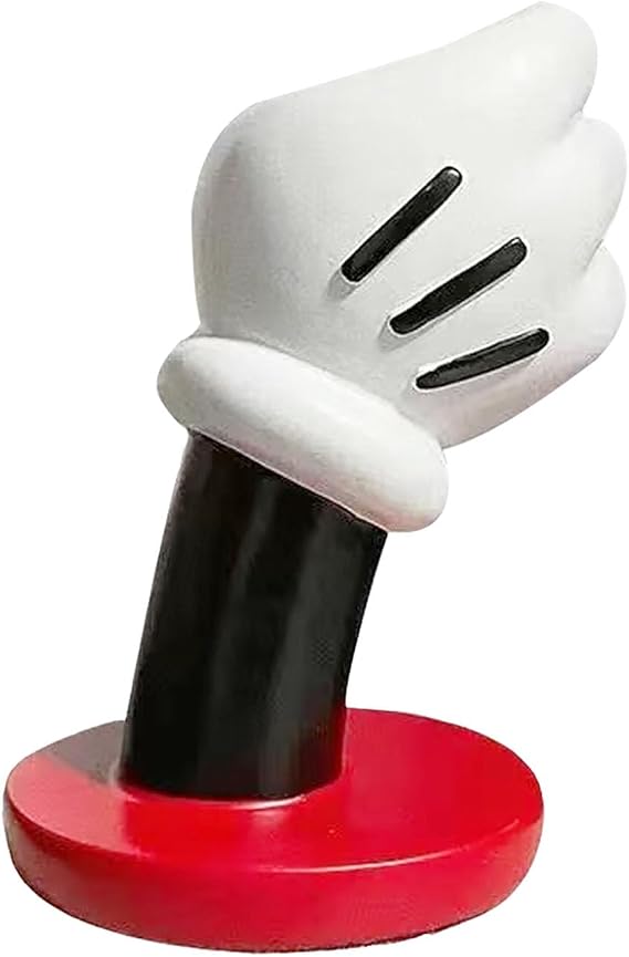 Cute Mouse Pen Holder for Desk, Resin Remote Control Holder,Cartoon Mouse Vase Makeup Brush Holder, Charming home office ornament,Unique Gift for Family and Friends. (Mini flower pots)