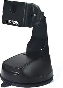 Universal Two-Way Radio & Microphone Mount with Heavy-Duty Sticky Gel Pad Suction Cup Base – Compatible with BaoFeng Kenwood Midland Motorola Radio or Micorphone with Back-Clip or Round Knob