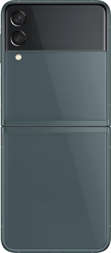 Samsung Galaxy Z Flip 3 5G, US Version, 256GB, Green - Unlocked (Renewed)