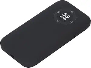 GOWENIC WiFi 6 Portable Hotspot 5G | SIM Card Router with 7100mAh Battery for 16 Users Travel (Black)