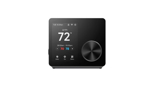 ST300 WiFi Thermostat, Compatible with Alexa and Google, App Control, 3.5” Touch Screen, Knob, Easy Install, Universal Compatibility, 7 Day Scheduling, Night Light, Zoning Compatible