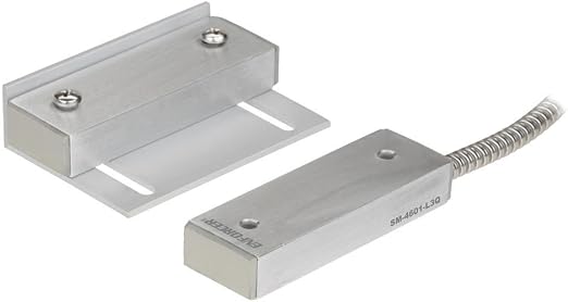 Seco-Larm SM-4601-L3Q Industrial Wide-Gap Magnetic Contact Switches, 3" Operation Gap NO/NC, Open/Closed Loop (3 Wires)