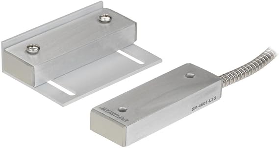 Seco-Larm SM-4601-L3Q Industrial Wide-Gap Magnetic Contact Switches, 3" Operation Gap NO/NC, Open/Closed Loop (3 Wires)