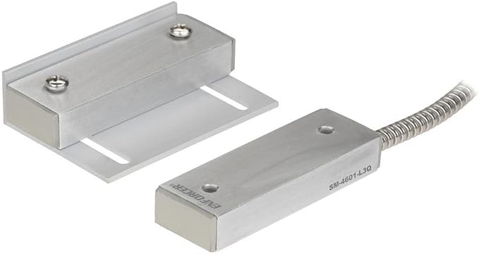 Seco-Larm SM-4601-L3Q Industrial Wide-Gap Magnetic Contact Switches, 3" Operation Gap NO/NC, Open/Closed Loop (3 Wires)