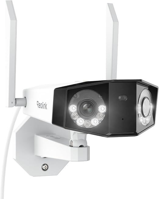 REOLINK 4K 8MP Security Camera Outdoor Dual Lens 180 Degree Duo 2 WiFi