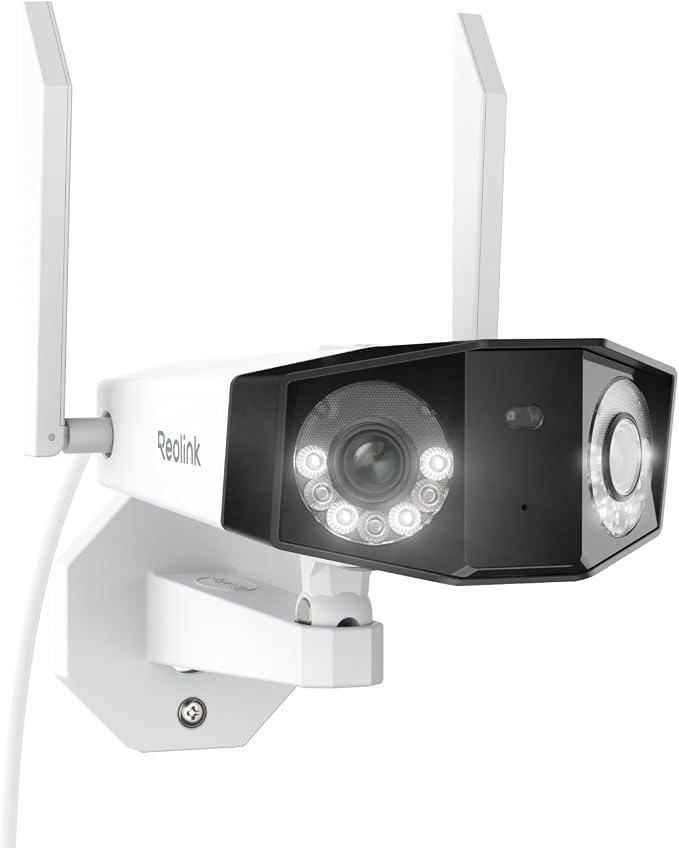 REOLINK 4K 8MP Security Camera Outdoor Dual Lens 180 Degree Duo 2 WiFi