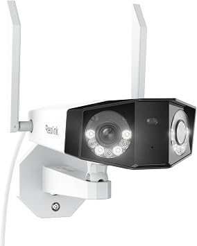 REOLINK 4K 8MP Security Camera Outdoor Dual Lens 180 Degree Duo 2 WiFi