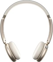 LORELEI Q60 Wireless Bluetooth On-Ear Headphones Lightweight ，Built-in Micphone, 40 Hours Up Battery Life, Bass Mode, Memory Earmuffs (Starlight) - Image 1