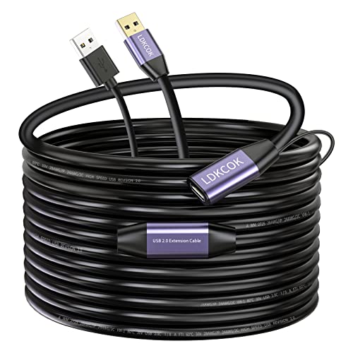 USB 2.0 Type A Male to A Female Active Repeater Extension Cable 50ft, High Speed 480 Mbps - Image 2