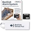 Smart Caregiver Bed Exit Alarm with Wireless Pager - Early Alert Fall Prevention for Seniors and Elderly - Weight Sensing Bed Pad Alerts Caregiver When They Get Up - USA Company and Customer Service