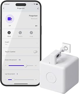 MOES Zigbee Fingerbot Plus, Smart Button Pusher, Needs MOES Zigbee Hub
