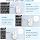 LED Bluetooth Wireless Mouse for MacBook Air/Pro/iPad/Mac/PC/Laptop, Portable Rechargeable Mouse 3 Mode BT 5.2 & 2.4G USB-A/USB-C Connection, Slim RGB Computer Mice with Jiggler Mode, White - Image 10