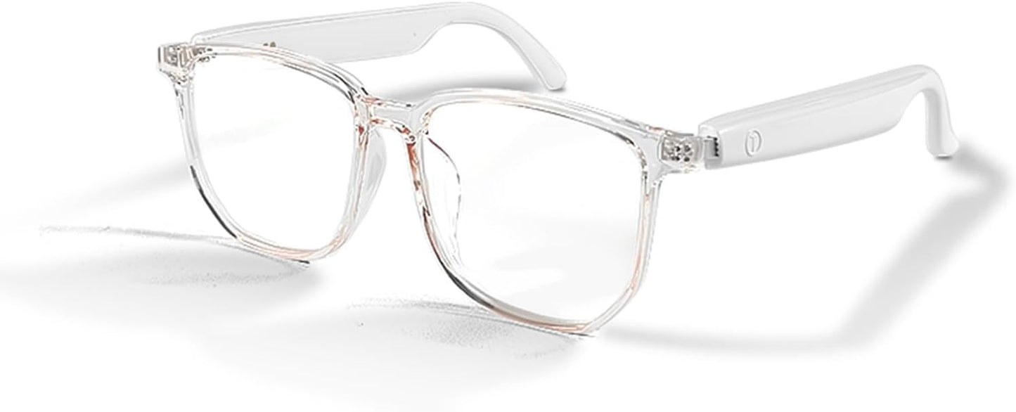 Smart Bluetooth Glasses – Open-Ear Audio, UV Protection & Magnetic Charging