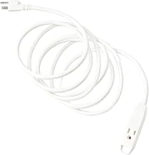 3-Outlet Indoor 3 Prong Heavy Duty Extension Cord 14/3AWG 15A 1875W Power Strip SJT Grounded Plug & Hook, UL Listed for Home, Garage, Workshop(1 - Pack，15FT-White)