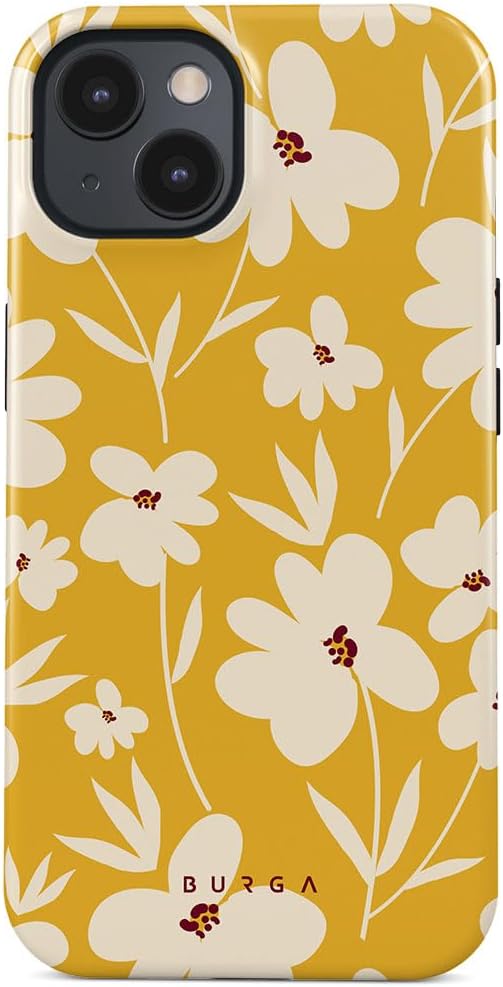 BURGA Phone Case for iPhone 15 - Cute, Trendy, Aesthetic, Pattern Phone Cover, Hard Shell Protection - fits Apple iPhone 15 Case for Women and Men