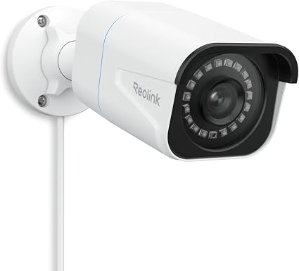 REOLINK RLC-810A PoE Security Camera, 4K Wired Outdoor Surveillance