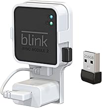 256GB USB Flash Drive with Outlet Wall Mount for Blink Sync Module 2, 1Pack - Image 1