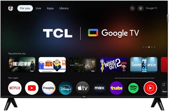TCL 43-inch 43Q31K Class Q3K Series FHD QLED Smart Google TV Bluetooth(Renewed)